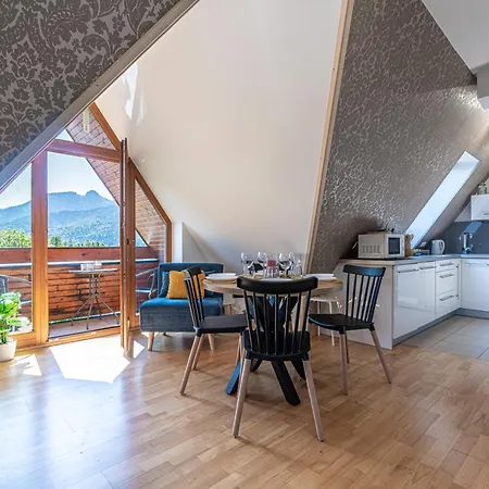 公寓 Mountain View Snowbird Budzowka By Rentilopl