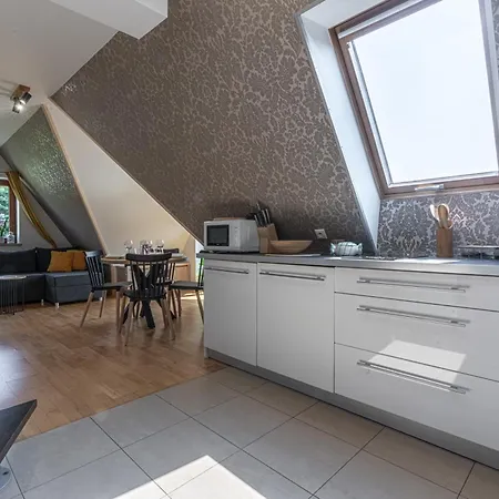 公寓 Mountain View Snowbird Budzowka By Rentilopl *